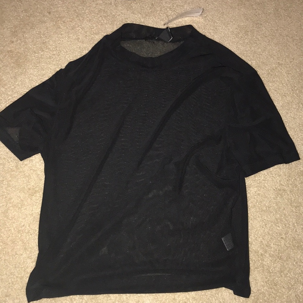 Black Crop Top